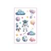 Fairy Tale Glitter Tattoo Stickers: Waterproof Butterfly, Unicorn & Bear Designs