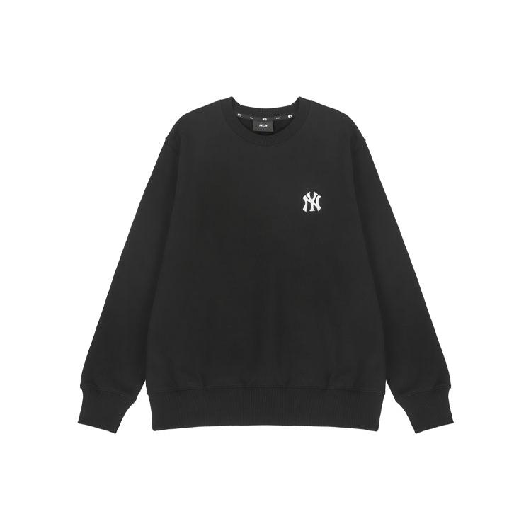 MLB Sweatshirts Unisex Black Crew Neck Moderate Other 3AMTB0421-50BKS XS