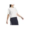 Adidas Future Style Short Sleeve Sports Casual Round Neck T-Shirt Women Tops Bright-White JN3505