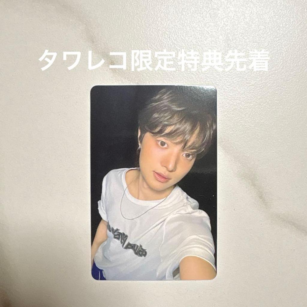 [USED] &TEAM EJ Wiju Trading Card Back to Life Tower Records Limited Edition Bonus First Come First Served