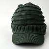 AVIREX Chunky Brimmed Knit Loose Knit Newsboy Cap for Men and Winter Knit Cap One Mixed Cap, Fit, Women, (JP, Alphabet, Size, Green)