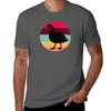 Goose Vintage Sunset Tshirt Relaxed Fit Casual Short Sleeve Top