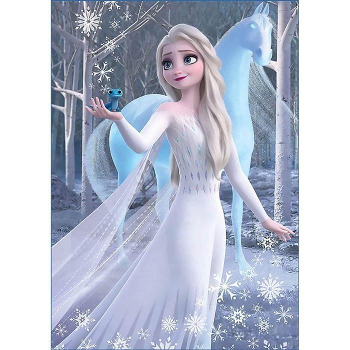 Puzzles 2 x 500 pièces : La Reine Des Neiges