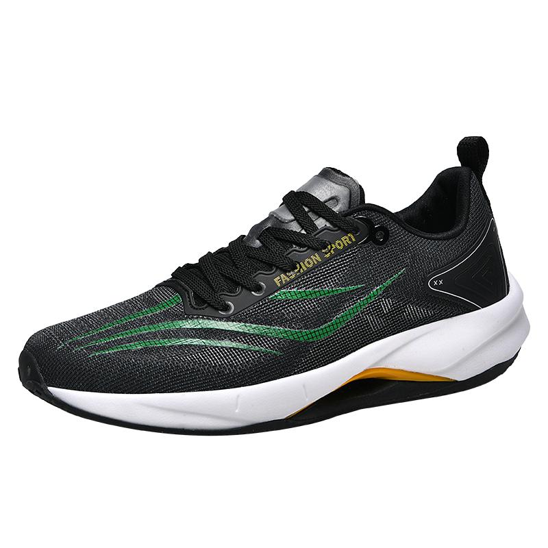 Mode Herren Sportschuhe Hohe Qualität TPU Dämpfung Laufschuh Flywoven Atmungsaktiv Outdoor Rutschfest Basketball Tennis Freizeit Sneaker