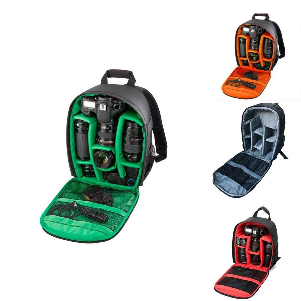 Stoßfeste Kameratasche mit atmungsaktivem Rückensystem für Outdoor-Fotografie-Enthusiasten