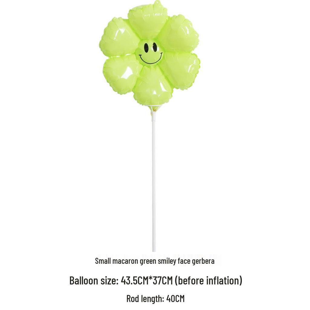 Smiley Sunflower & Daisy Balloon for Children's Party Décor
