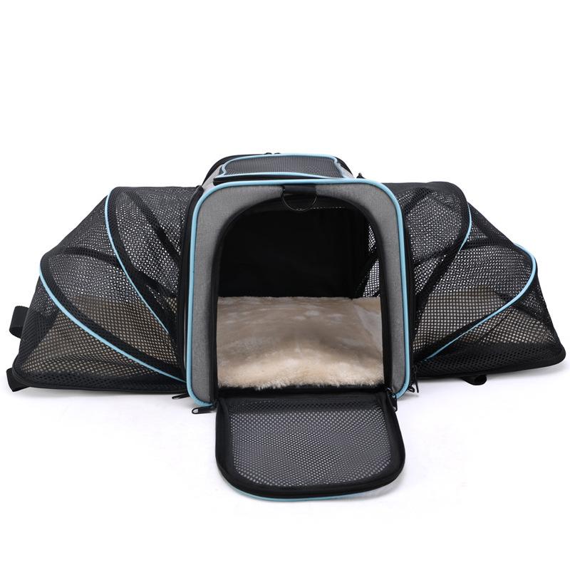 Cat Bag Cat Dog Portable Double-sided Expansion Dog Bag Going Out To Expand Pet Backpack Bag