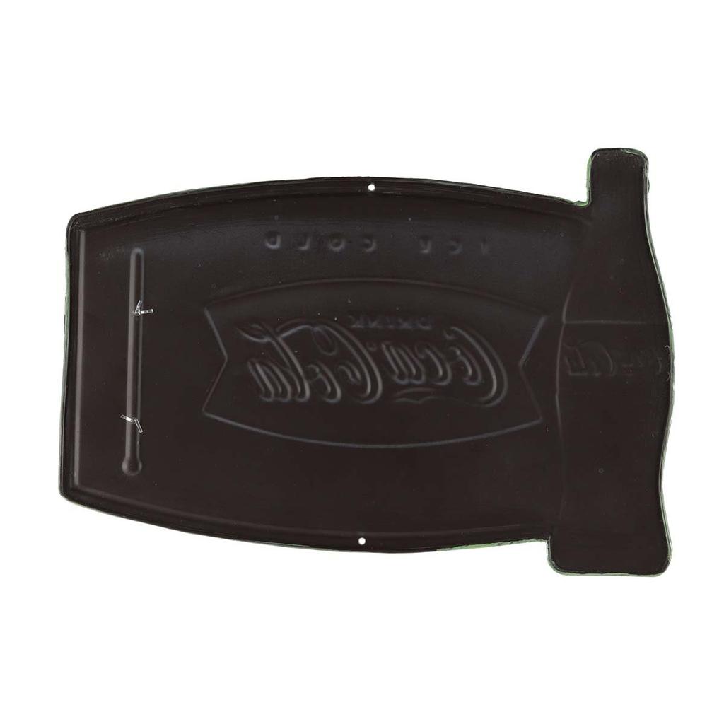 Metal Sign with Thermometer Thermometer Tin Sign American Goods Die-cut "Coca-Cola" / / / /