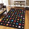 Pac-Man Custom Name Carpet Rug for Living Room Bedroom Home Sofa Decoration,Kids play Non-slip Floor Mat