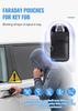 Car Key Fob Block Signal Anti-Theft Fob Case, Car RFID Signal Blocking Holder, Pouch for Car Keys, Key Fob Protector