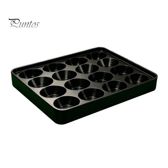 Billiard Ball Organizer Tray for 16 Balls, 3D Printed Pool Raised Edge Holder Holder, Snooker Carrying Storage Tray, Table Accessories