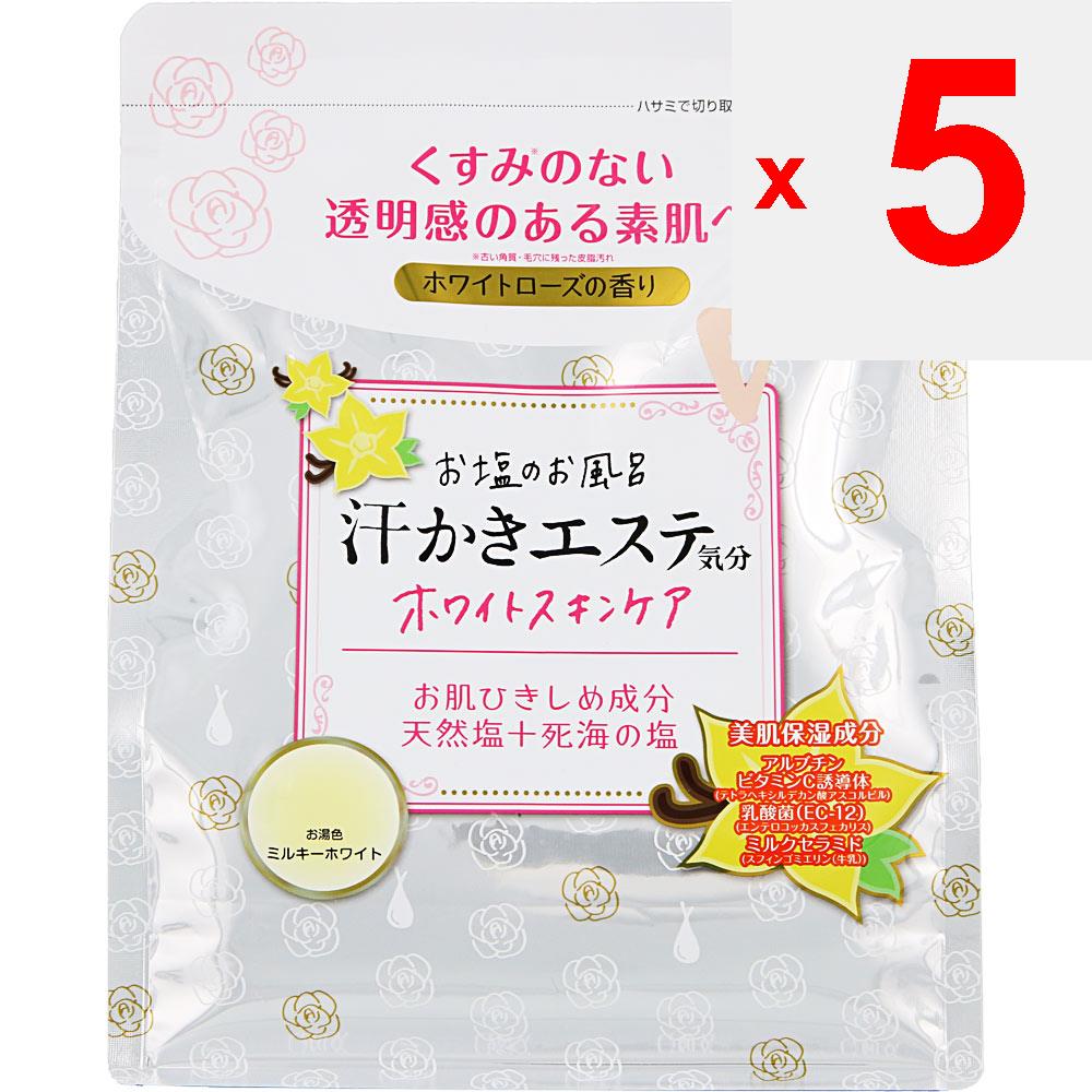 Max Sweat Esthetic Mood white skin care 500g General medicated (warm bath) Others Hot bath After filling your bath with hot water (approx. 200L), add