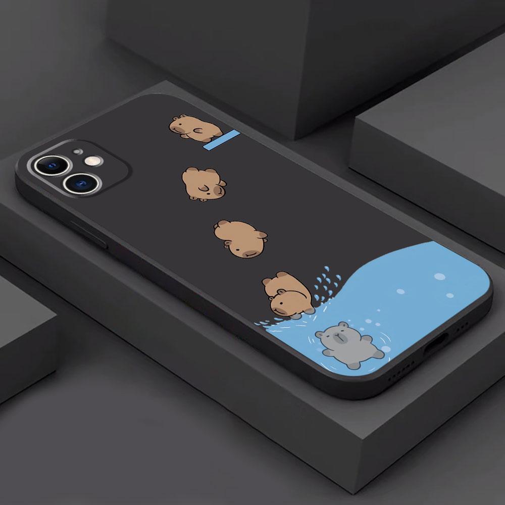 

Cute Capybara Case for Samsung Galaxy Note 20 Ultra S9 S8 Plus Note 10 Plus S10 Note 9 8 S9 Plus Silicone Cover Funda Galaxy S10 4G