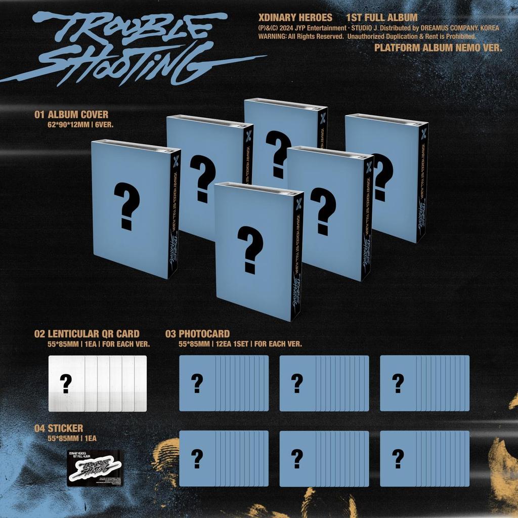 (6SET / POB) Xdinary Heroes (PLATFORM ALBUM) [Troubleshooting]