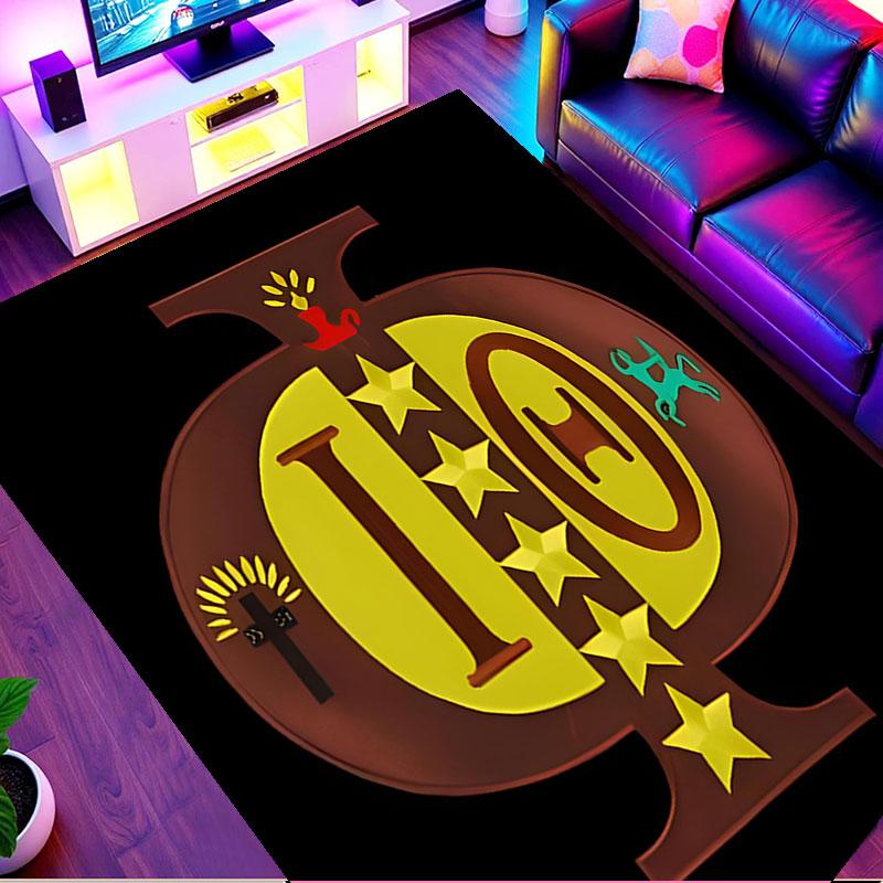 Iota Phi Theta Print Rug, Washable Floor Carpet, For Entryway Dorm Laundry Room Office Study, Home Decor Birthday Christmas Gift