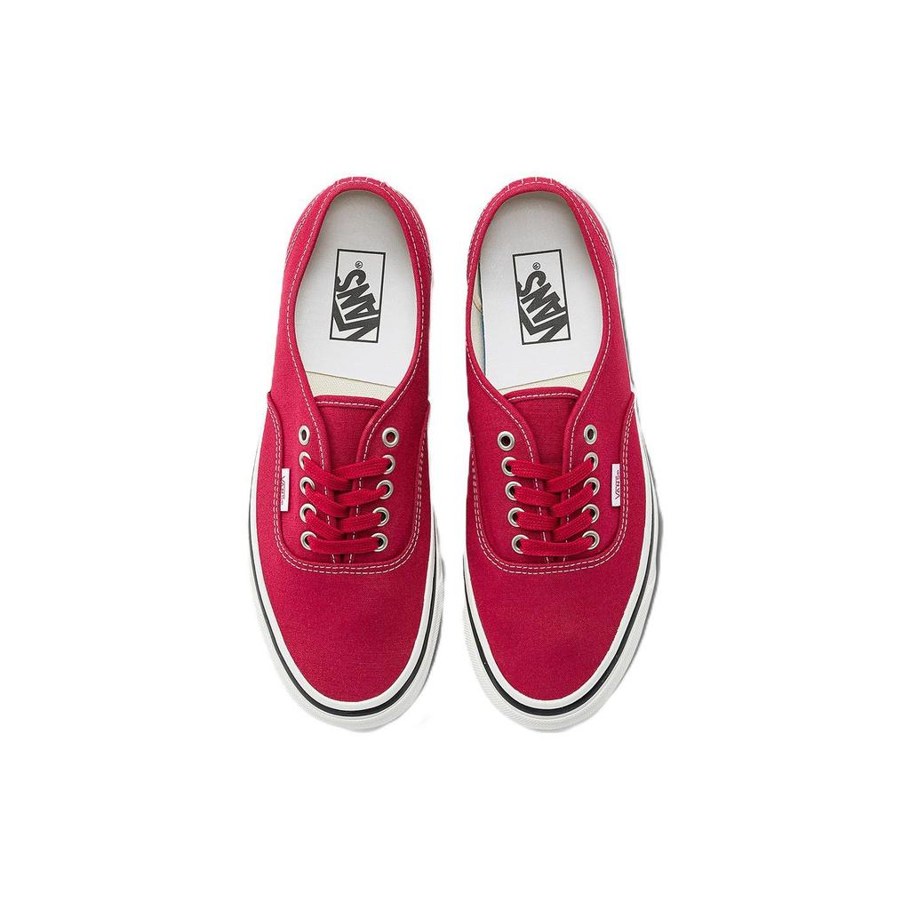 Vans Authentic Series 44 Canvas Casual Low Top Skate Shoes Unisex Sneaker Red White VN0A4BVYFRK