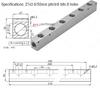 Luchtverdeler 1/2" 1/4" Pneumatische Snelkoppeling Slang Aluminium Blok Splitter 2 3 4 5 6 7 8 9 10 Weg
