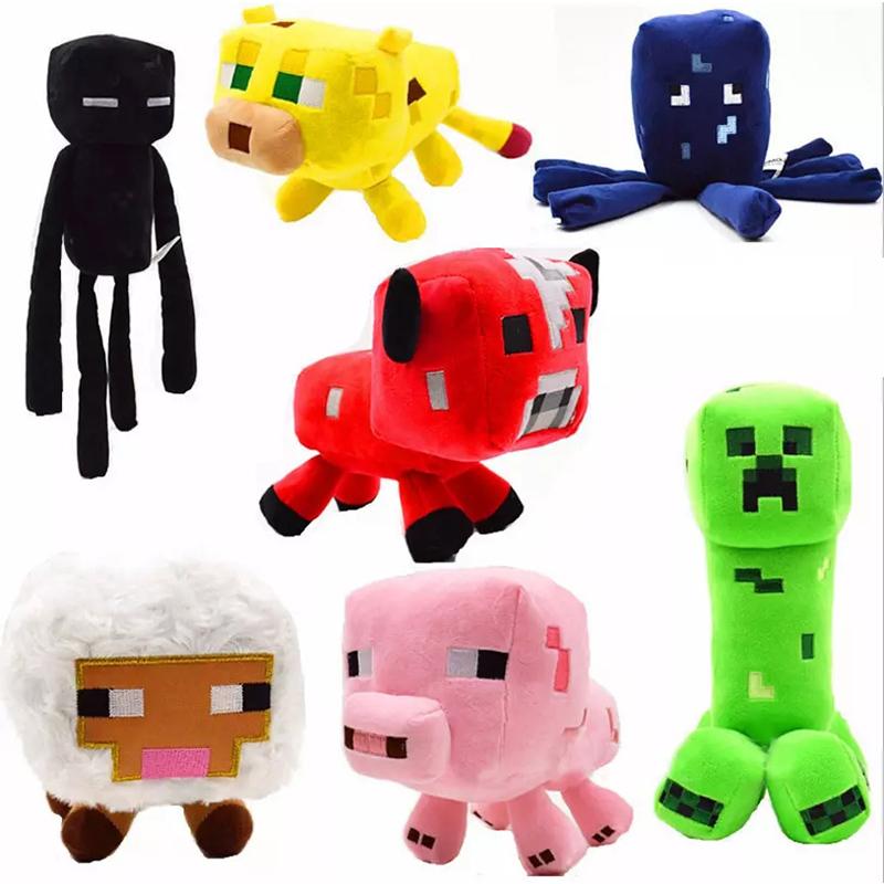 Braided Beads Plush Toys Plush Soft Kids Stuffed Animals Xmas Birthday Gifts Minecraft UK spacer beads