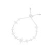APM Monaco METEORITES/Hexagram Multi-Meteor Silver Synthetic Cubic Zirconia Bracelet Women's Silver WB4112OX