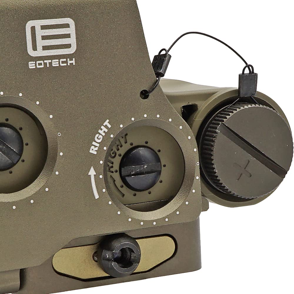 Ryohin Buhin EVOLUTION GEAR Iotek EXPS3 Gen.2 Holographic Sight Replica, High-Intensity, Ultra-Super Duralumin Dot Sight, FDEMODERN (US FLAG) Engraved