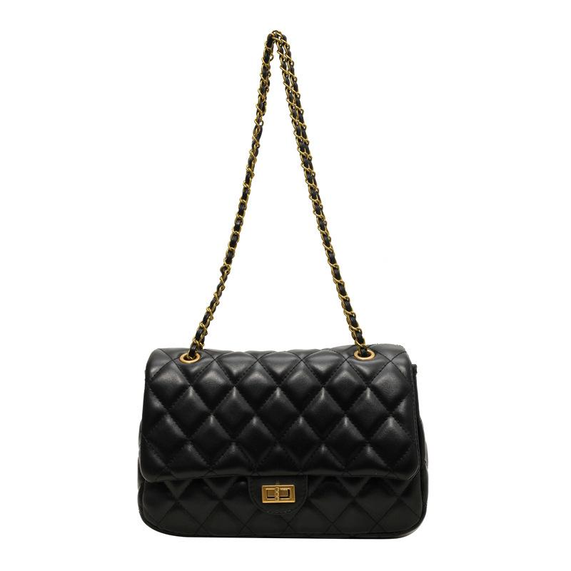 

New Bag Women s Soft Leather Fashion Versatile Shoulder Armpit Bag чорний