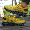 New Fashion Men'S Running Shoes Summer Breathable Outdoor Non-Slip Sneakers Shock - Absorbing Sole Trendy Color Shoes For Men