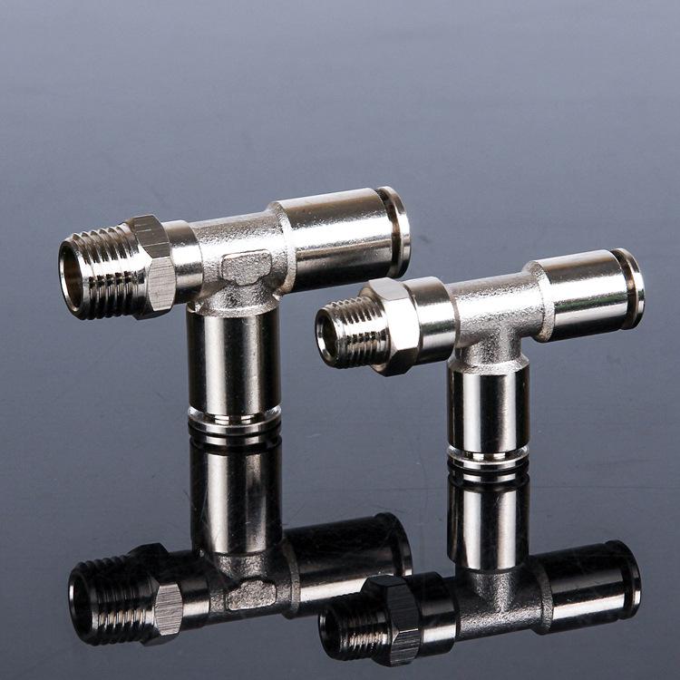 All-Copper Quick Connect Pneumatic Air Tube Connector Speed Control Valve SL4-M5/6-01