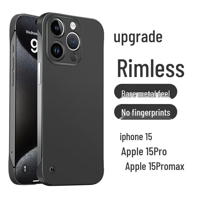 POZZO Ultra-Thin Matte Borderless iPhone Case