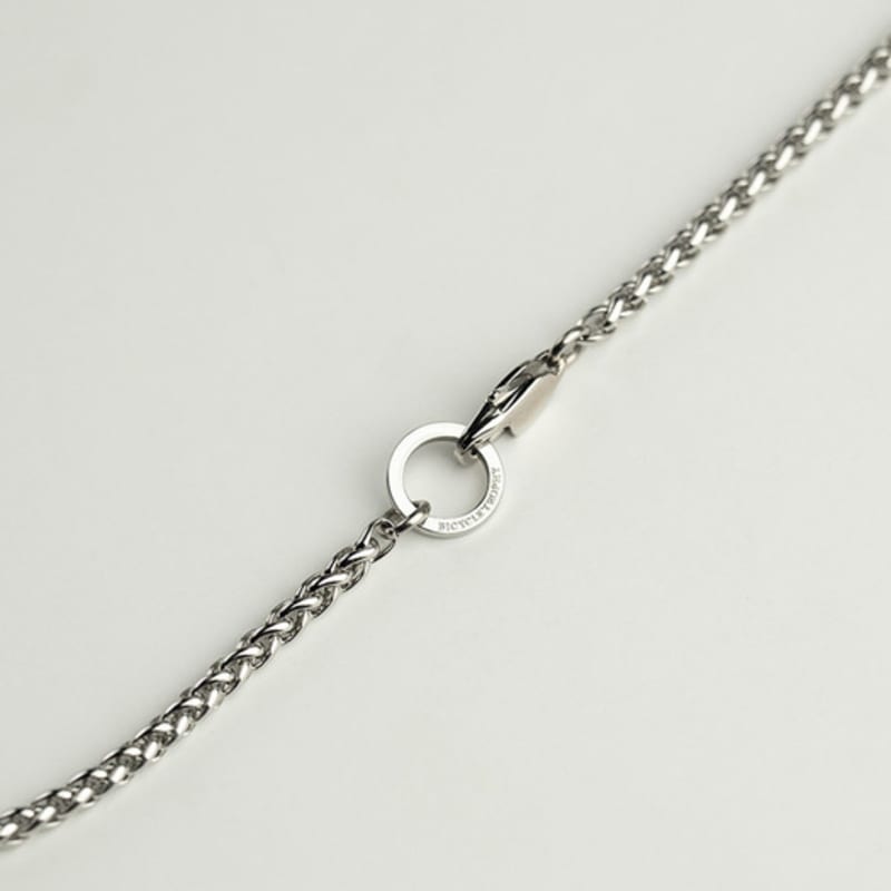 BICYCLE TROPHY S.S chain necklace 23 (all surgical steel / basket)