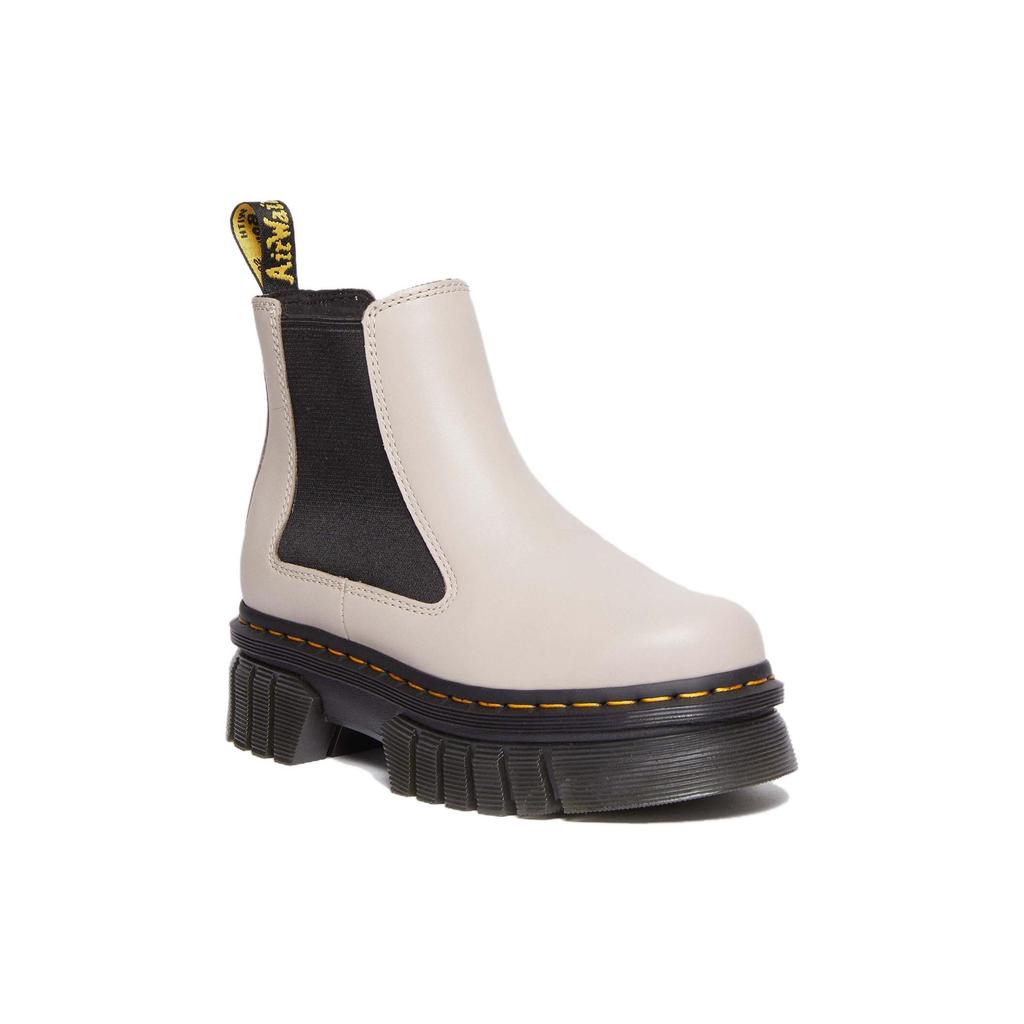 Dr. Martens Leather Comfortable Casual Chelsea Boots Women boots Beige 27148348