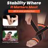 Flavizo Ankle Support Brace for Pain Relief - Adjustable for Men & Women