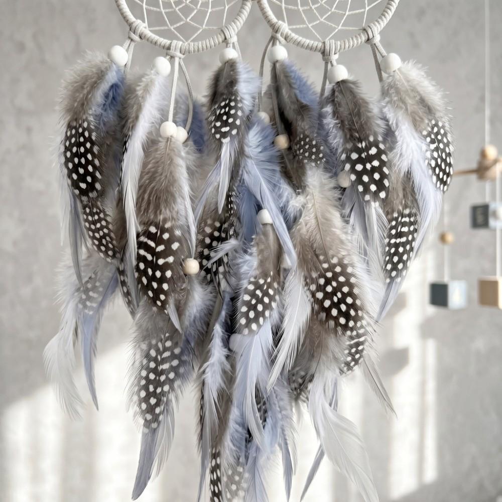 18.8in Owl Dreamcatcher Iron Boho Dream Catcher Handmade Dreamcatcher Boho Home Decoration