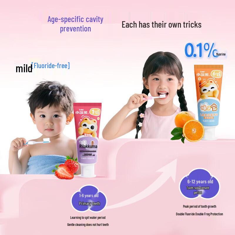 Little Raccoon Kids Fluoride Anti-Cavity Toothpaste