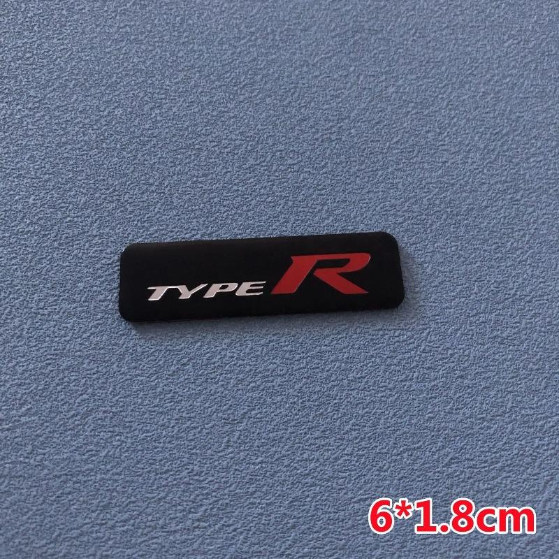 Car Aluminium Emblem Sticker Accessory For  Civic FIT Accord Prelude CRV 5th Mugen City CRZ CRX Jazz HRV Pilot Odyssey Insi