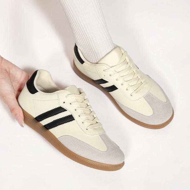 

Retro dopamine casual moral training shoes women s 2025 new casual sports little white shoes non-slip lightweight thick baseplate shoes 42 бежевый