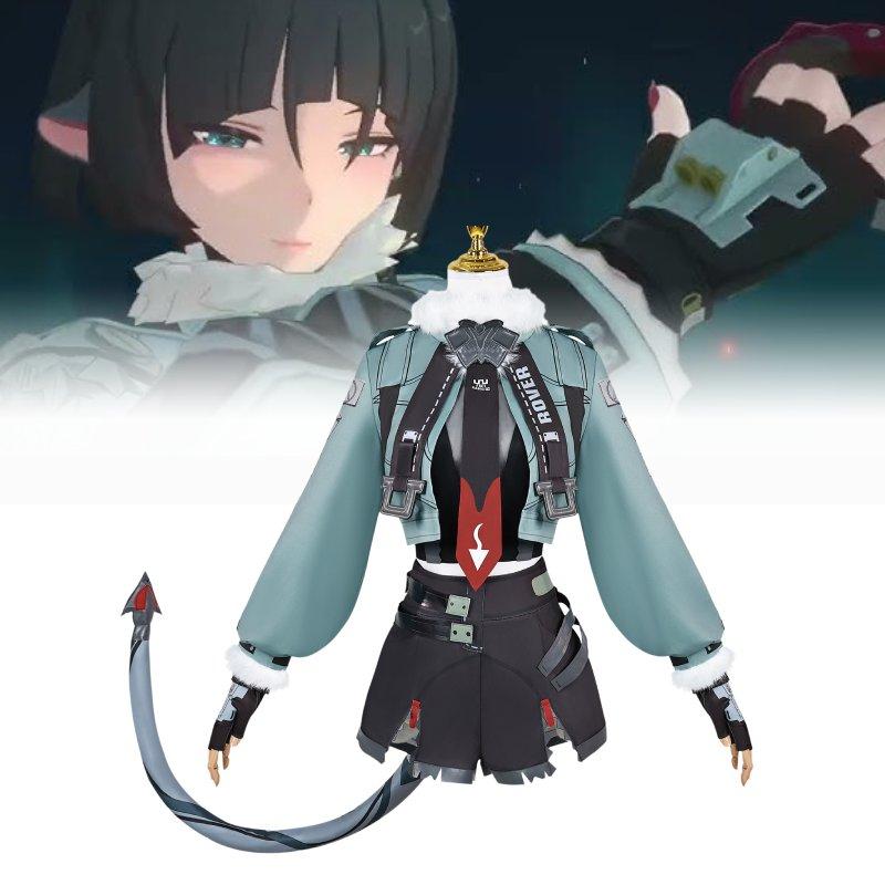 Zone Zenless Zero Character Jane Doe Woman Cosplay Costume Performance Clothes