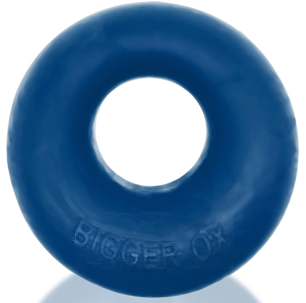 Bigger Ox Silicone Cockring Blue - Oxballs - Flexible Cockrings