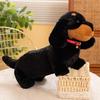 Super Cute Plush Dachshund Dog Body Soft and Perfect for Soothing Soothing Soft Back Perfect As a Gift for or Pillow, Lifelike, Fluffy, Sleep,