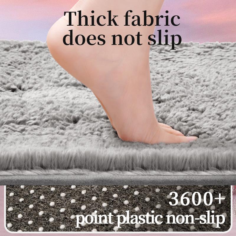 Extra veľká podložka do kúpeľne - Super savá, rýchloschnúca predložka do kúpeľne, protišmyková podlahová rohožka do vane a sprchového kúta, mäkký kúpeľňový koberec