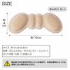 Comolife Soft Heel Cushions, 4-Pack (2 Pairs), Heel Protection, Blister Prevention, Adjustable Size, Shock Absorption, Anti-Slip