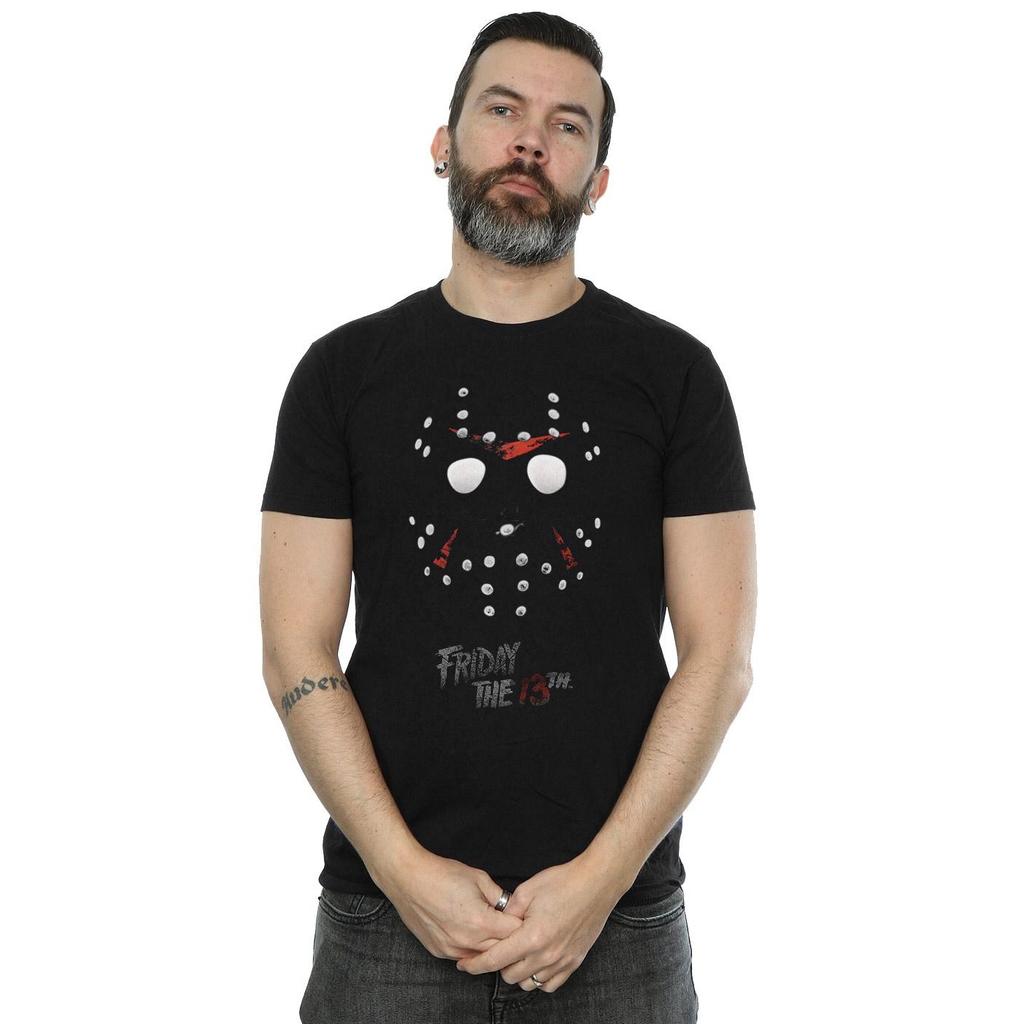 Friday 13th Mens Jason Hockey Mask T-Shirt