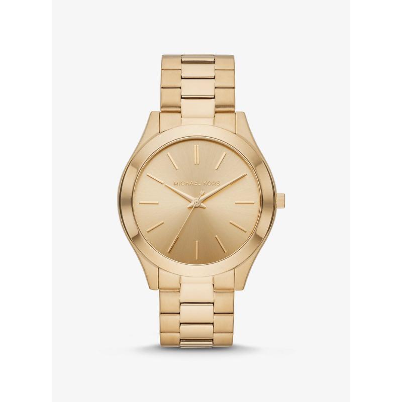 Мужские часы Michael Kors Oversized Aspyn с золотистым покрытием MK8671 золотой