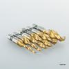 Yunbei Titanium-Plated High-Speed Steel Hex Shank Spiral Tap Drill