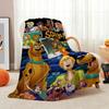 Classic Scoobydoo Spooky Monster Mashup Cartoon Anime Blanket Cozy Comfortable Throw Blanket For Bedroom Sofa Nap Lightweight Home Decor
