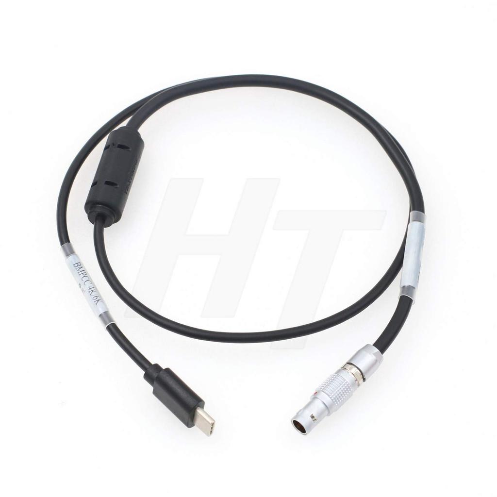 HangTon BMPCC 4K 6K Run Stop Cable to USBC Tilta Motor to BlackMagic Pocket Cinema Nikon Canon 7-Pin Nucleus-M Camera, Z6/Z7, R5/R6