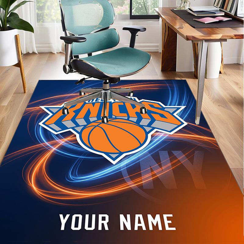 Custom Name Rug Knicks Logo Area Rug Suitable for Indoor And Outdoor,Carpets for Homes, Offices,Living Rooms,Home Decor,Christmas Gift