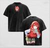 2026 Hot Sale Itsuki The Quintessential Quintuplets T-shirt Harajuku Y2k Washed T Shirt Summer Short Sleeve Cotton Tee Tops Men Women Clothing