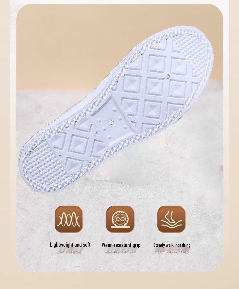 Damen Atmungsaktive Canvas-Schuhe Frühling 2026 - Lässige Sneaker im koreanischen Stil