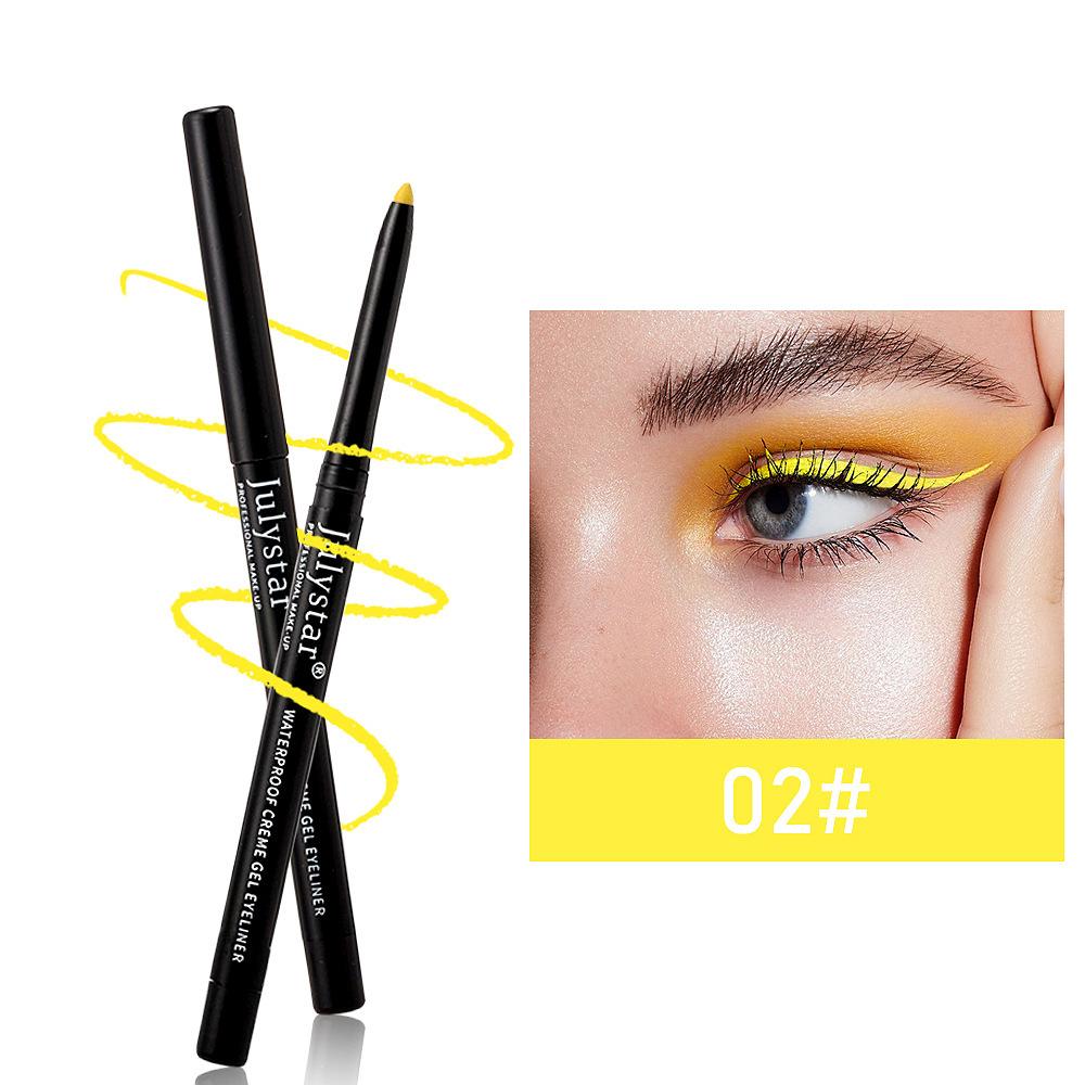 9 Colors of Colorful Eyeliner Pencils, Long-lasting, Waterproof and Non-smudged, Suitable for All Scenes and Can Be Used By All People