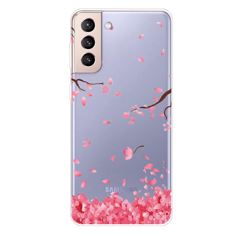 For Samsung S21 FE Case TPU Silicone Soft Clear Case for Samsung Galaxy S 21 / S21 Plus 5G Cover S21 Ultra FE Transparent Coque